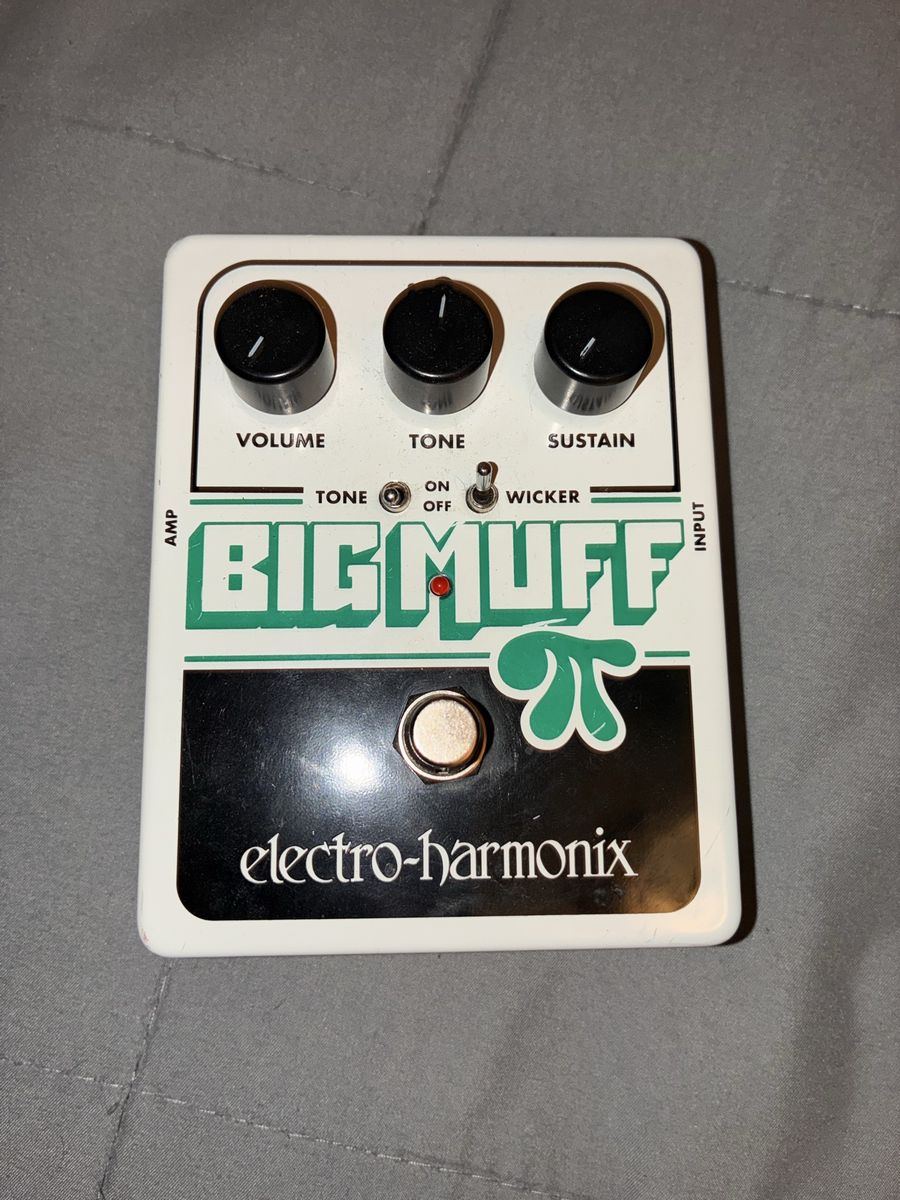 Electro-Harmonix Big Muff Pi with Tone Wicker Fuzz Pedal