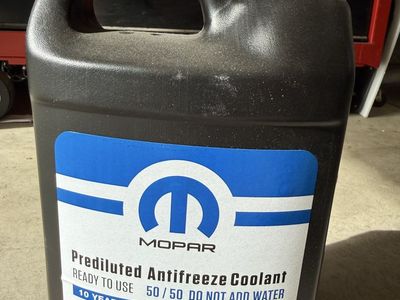 Mopar Prediluted Antifreeze Coolant 50/50 1 Gallon