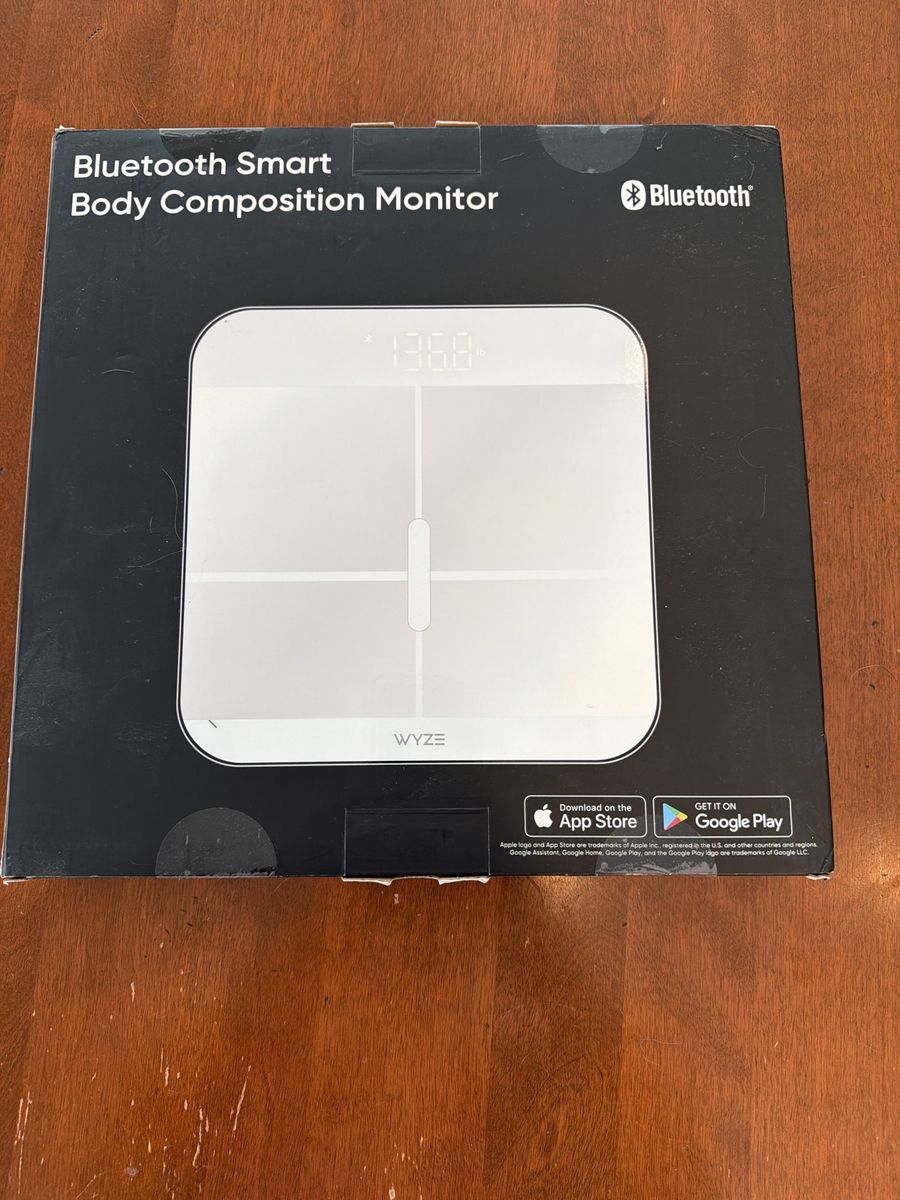 Wyze Bluetooth Smart Body Composition Monitor Scale