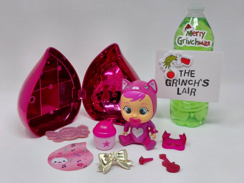 Cry Babies Magic Tears Pink Edition Cat Doll