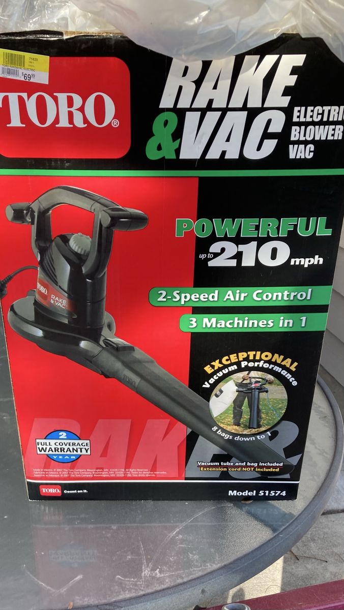 Electric leaf blower