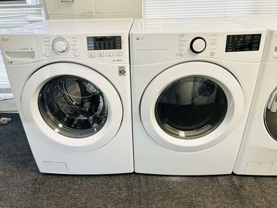 LG stackable or side by side washer and dryer set
