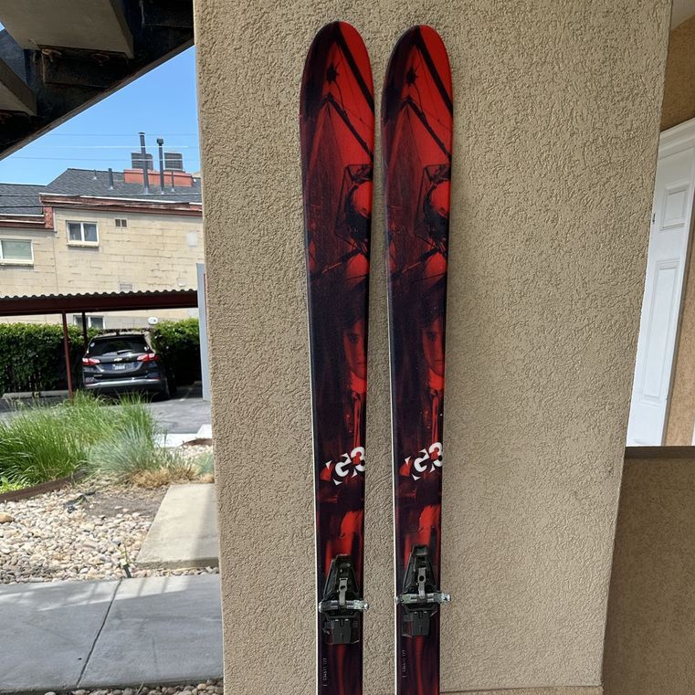 Baron G3 Skis with Dynafit ST TLT Vertical Bindings.