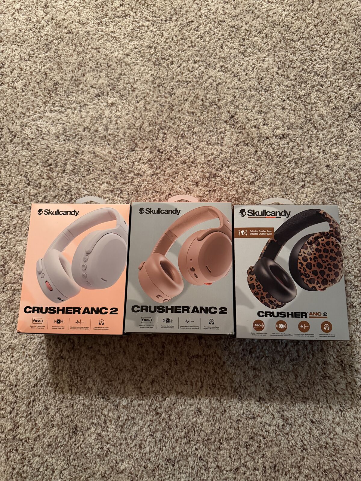 Brand NEW! Skullcandy Crusher ANC 2 noise cancelling Headphones!