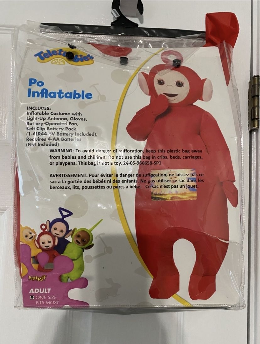 Spirit of Halloween Inflatable Red Teletubbies Costume 