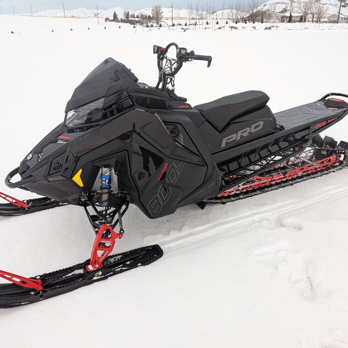 2023 Polaris Boost MATRIX SLASH 155 only 500 miles