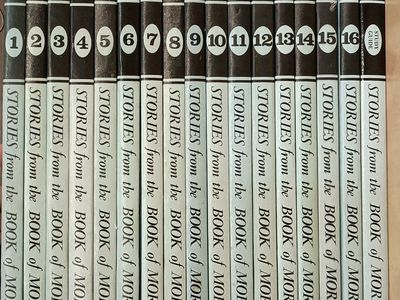 Illustrated Stories from the Book of Mormon - Complete 16-Volume Set plus Study Guide