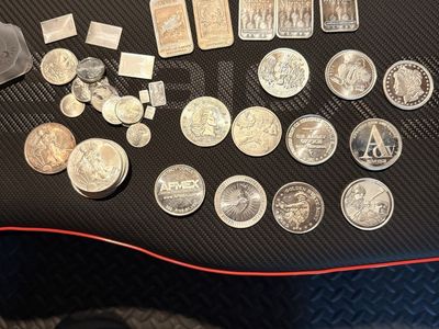 Selling my Lot of Silver bullion 56 oz’s + 90%