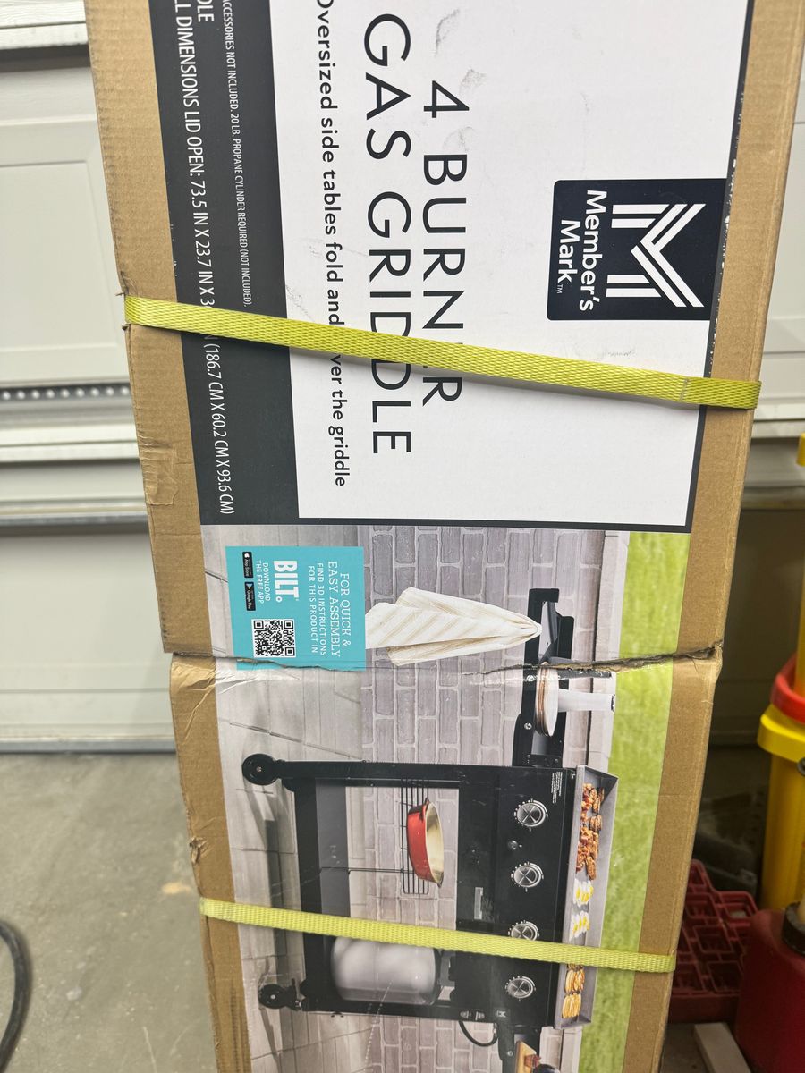4 Burner Gas Griddle *New in box