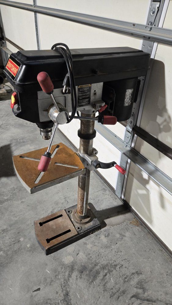 Craftsman 12" 5-Speed Drill Press Model 137.219120