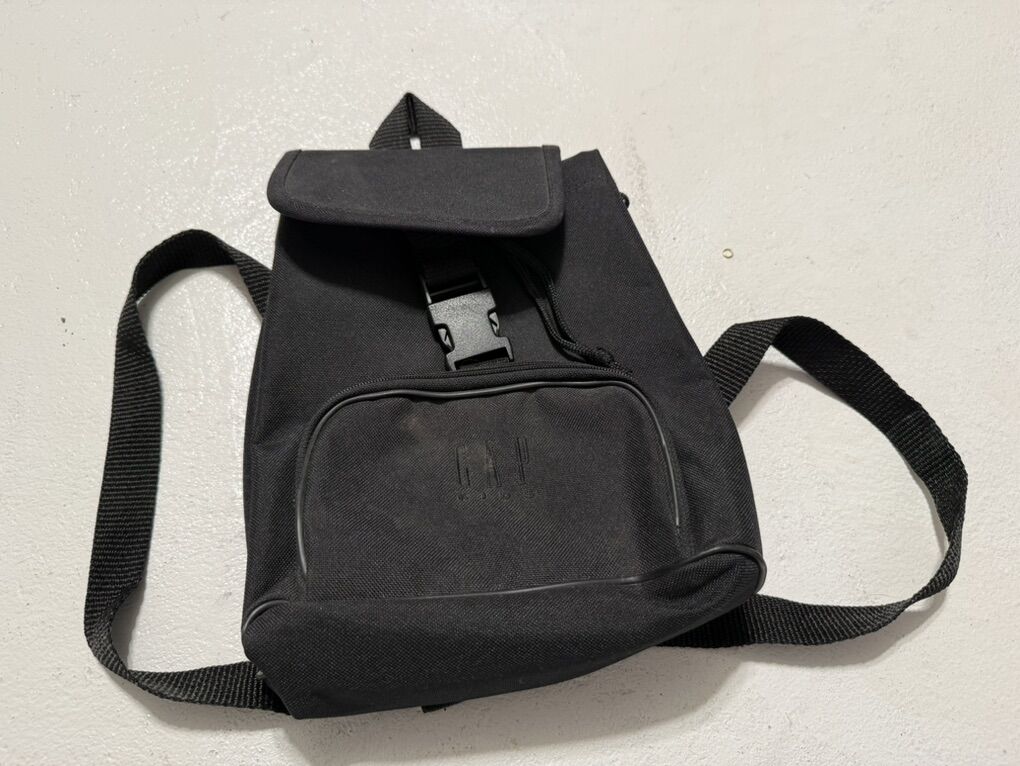 Vintage Gap Kids Black Small Backpack