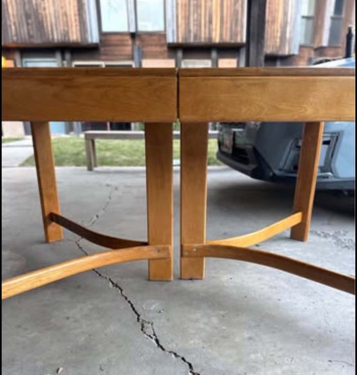 Heywood-Wakefield Gateleg Dining Table – Blonde Maple