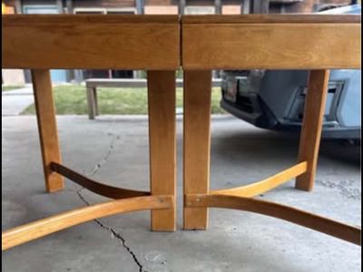 Heywood-Wakefield Gateleg Dining Table – Blonde Maple