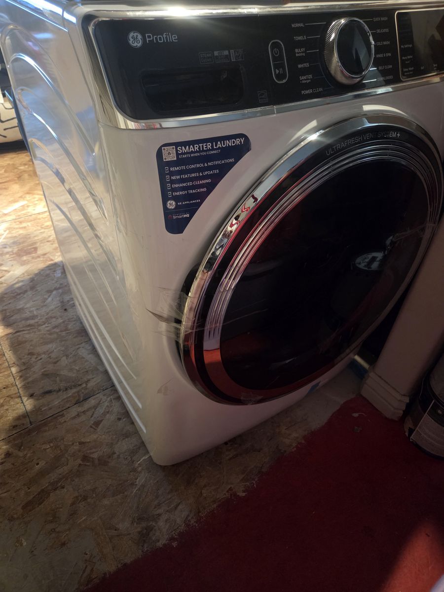 new ge washing machine with steam