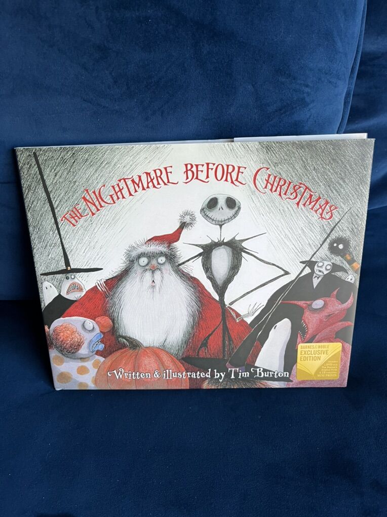 Nightmare Before Xmas Book