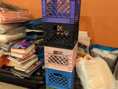 plastic crates