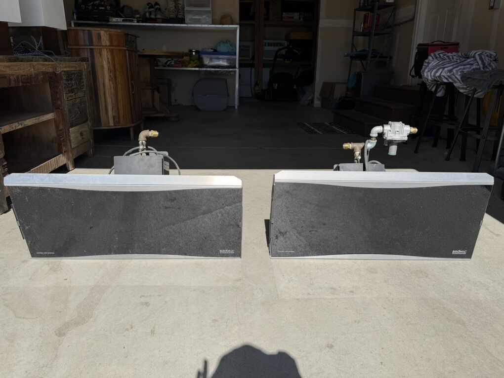 2 Piece Set Bromic Outdoor Patio Heaters