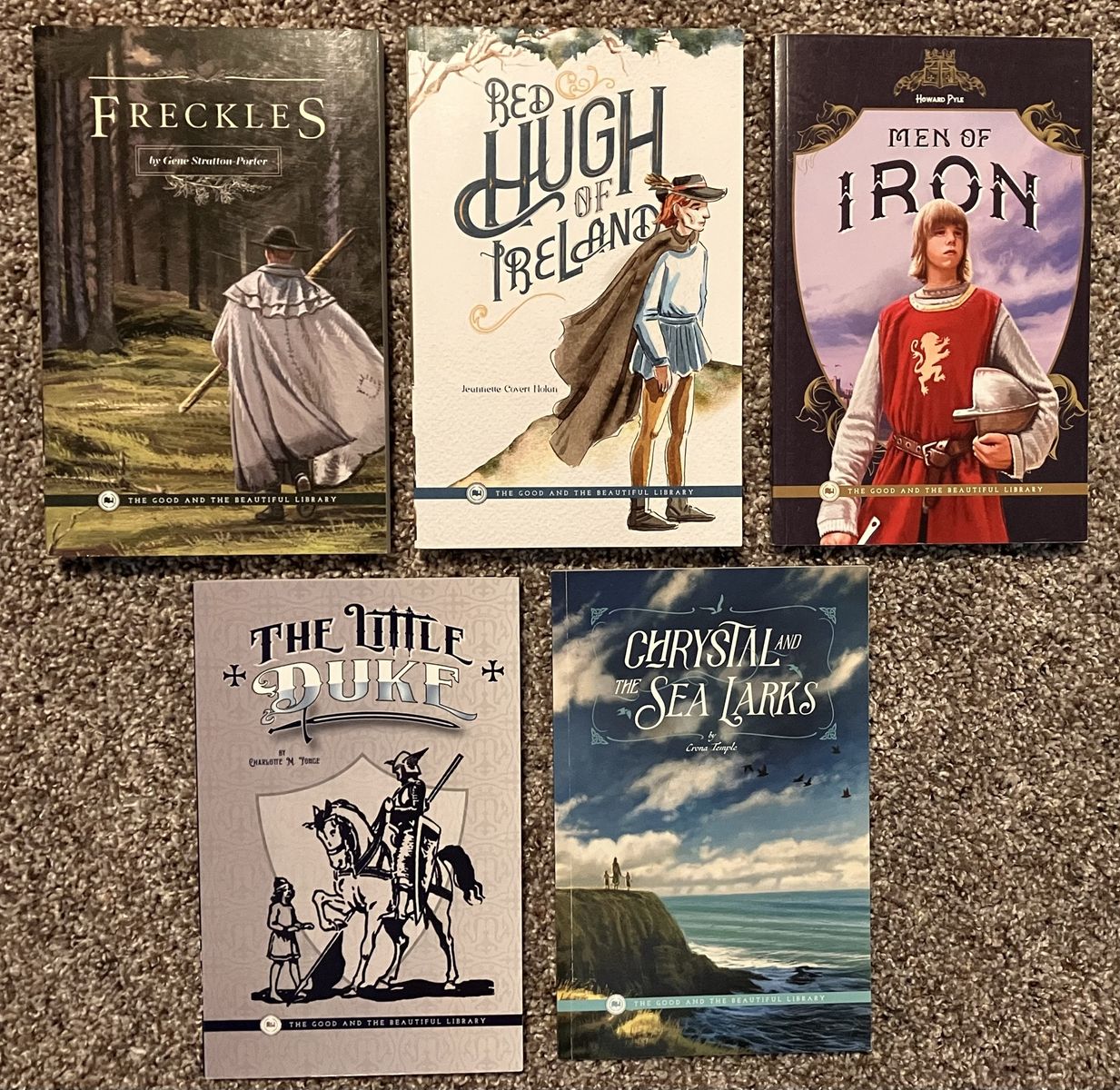 Lot of 5 The Good and the Beautiful Library Books Level 11
