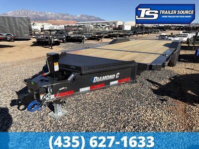 8.5x22 Diamond C HXD 210 Tilt Trailer - 23K GVWR