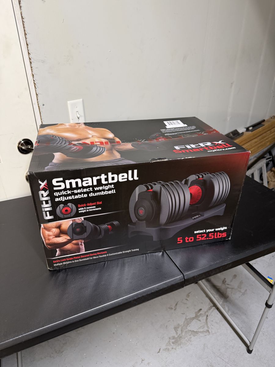 FitRx SmartBell Adjustable Dumbbell Set – 52.5 Lb