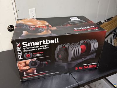 FitRx SmartBell Adjustable Dumbbell Set – 52.5 Lb