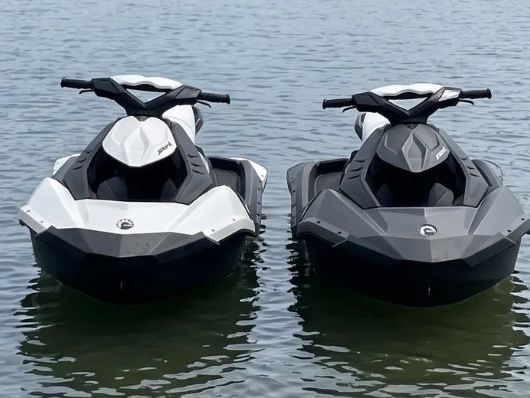 Jet Ski Rental — 2 Sea-Doo Sparks on Trailer | Book Online | $269/day