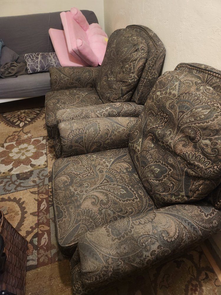 Recliners-- set of two
