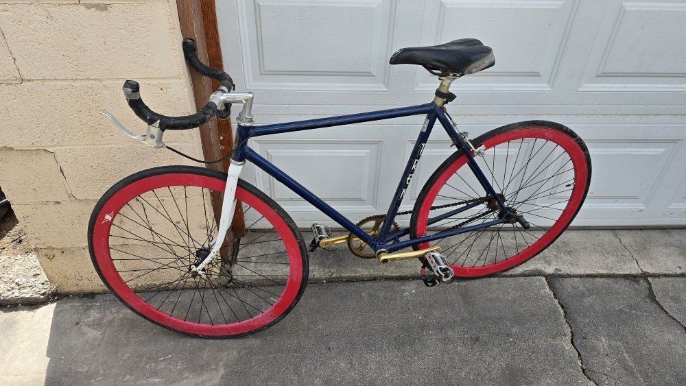 Vintage Trek bicycle frame