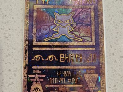 Ancient Mew Pokemon Promo Card Holofoil Ungraded Promo Pokemon The Movie 2000
