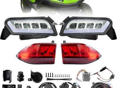 Deluxe Golf Cart Light Kit for Club Car Tempo