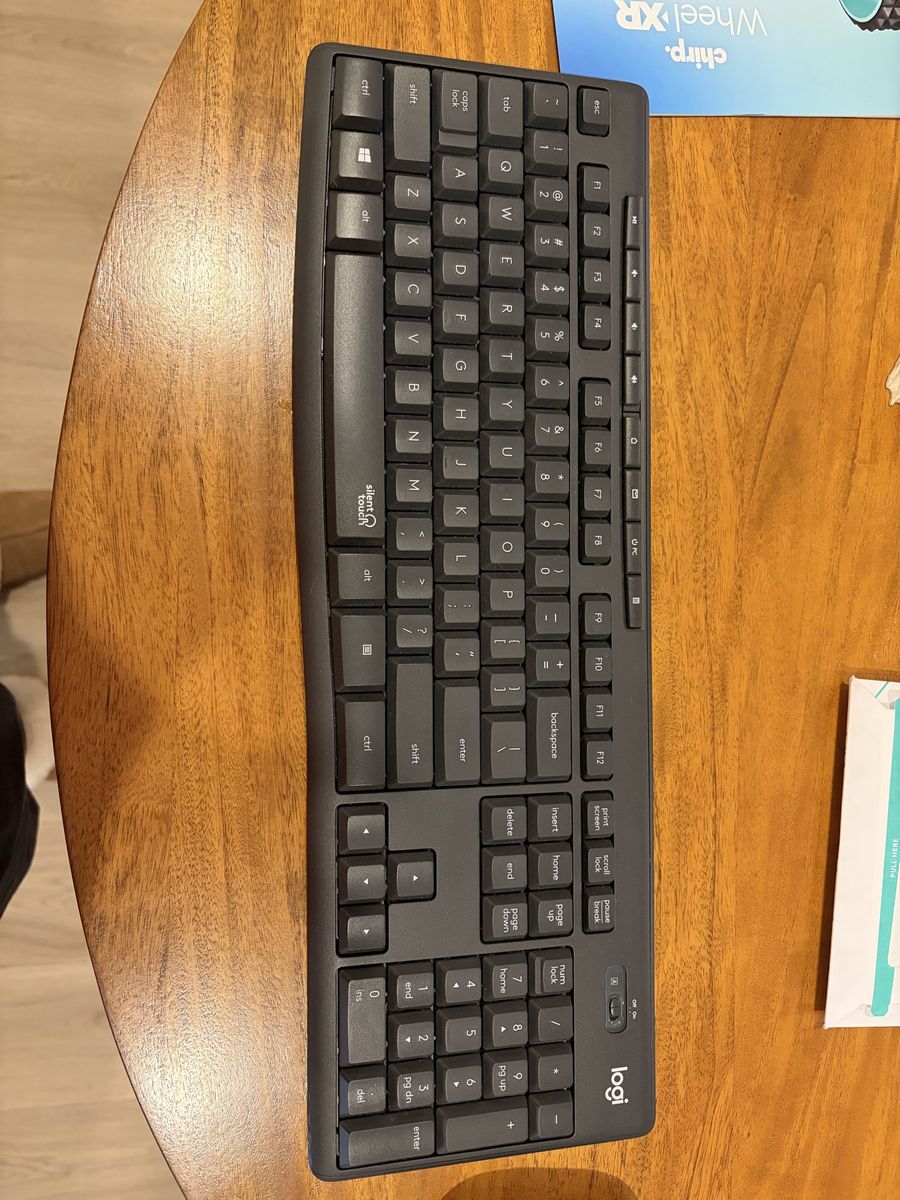 LogiTech Silent Touch Wireless Keyboard and Mouse