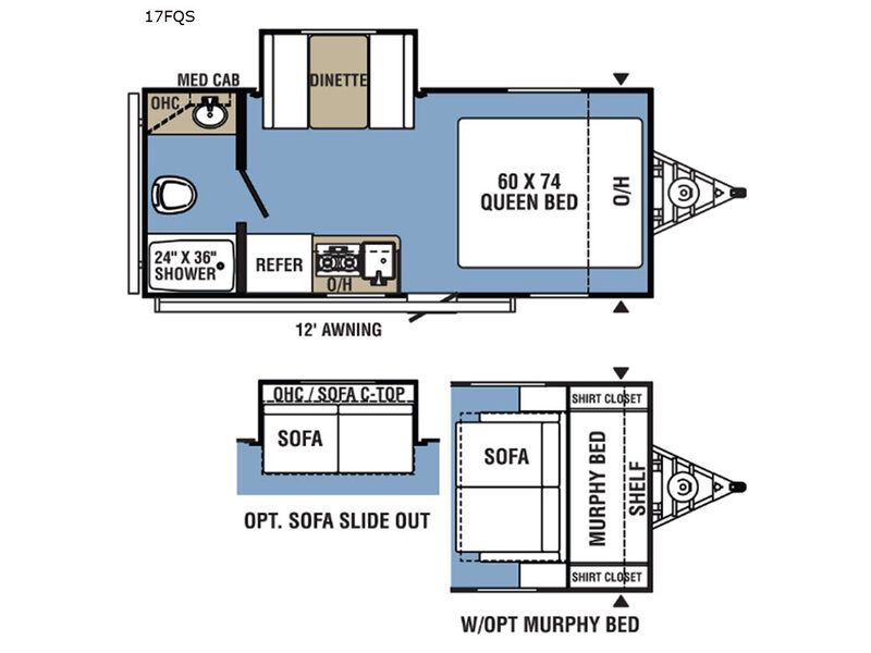 Used 2020 Coachmen RV Clipper Ultra-Lite 17FQS