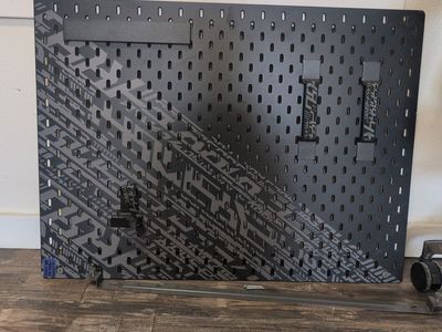 Ikea wall pegboard