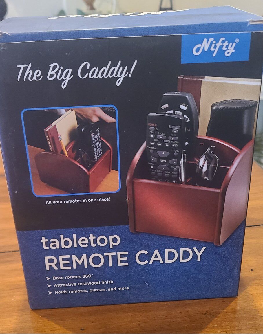 Remote caddy organization