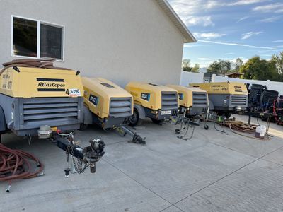 110 CFM air compressor