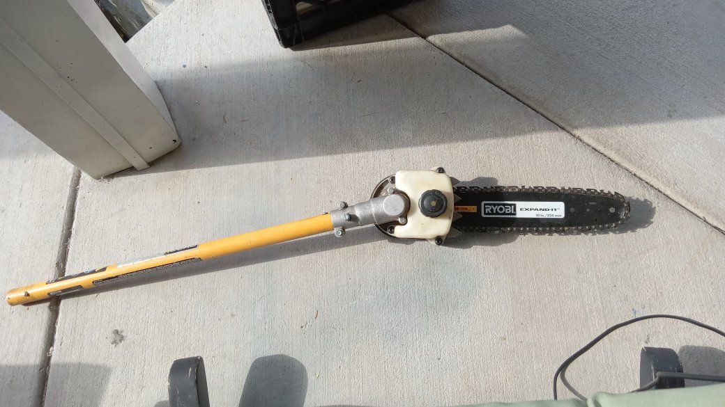 Ryobi Expand-It 10" Universal Pole Saw Attachment (Trimmer Add-On)