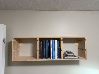 IKEA wooden book shelf