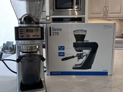 Baratza Sette 270 Conical Burr Coffee Grinder - Black/Silver, UsedExcellent Condition