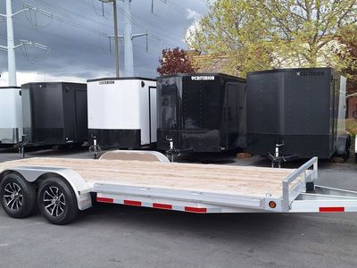 2026 Baughman BLOWOUT SALE! 7x20 Toy Hauler/Car Hauler/ATV/UTV/Utility Aluminum Trailer New