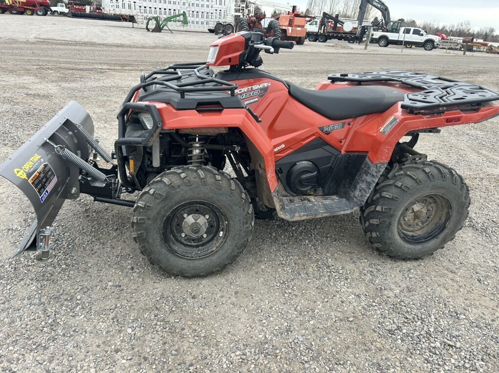 Polaris 450 With Snowblade
