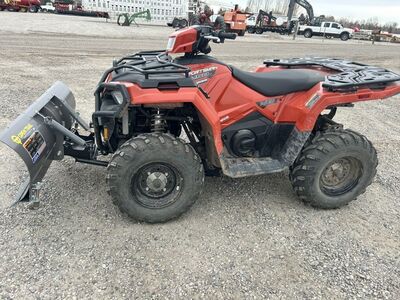 Polaris 450 With Snowblade