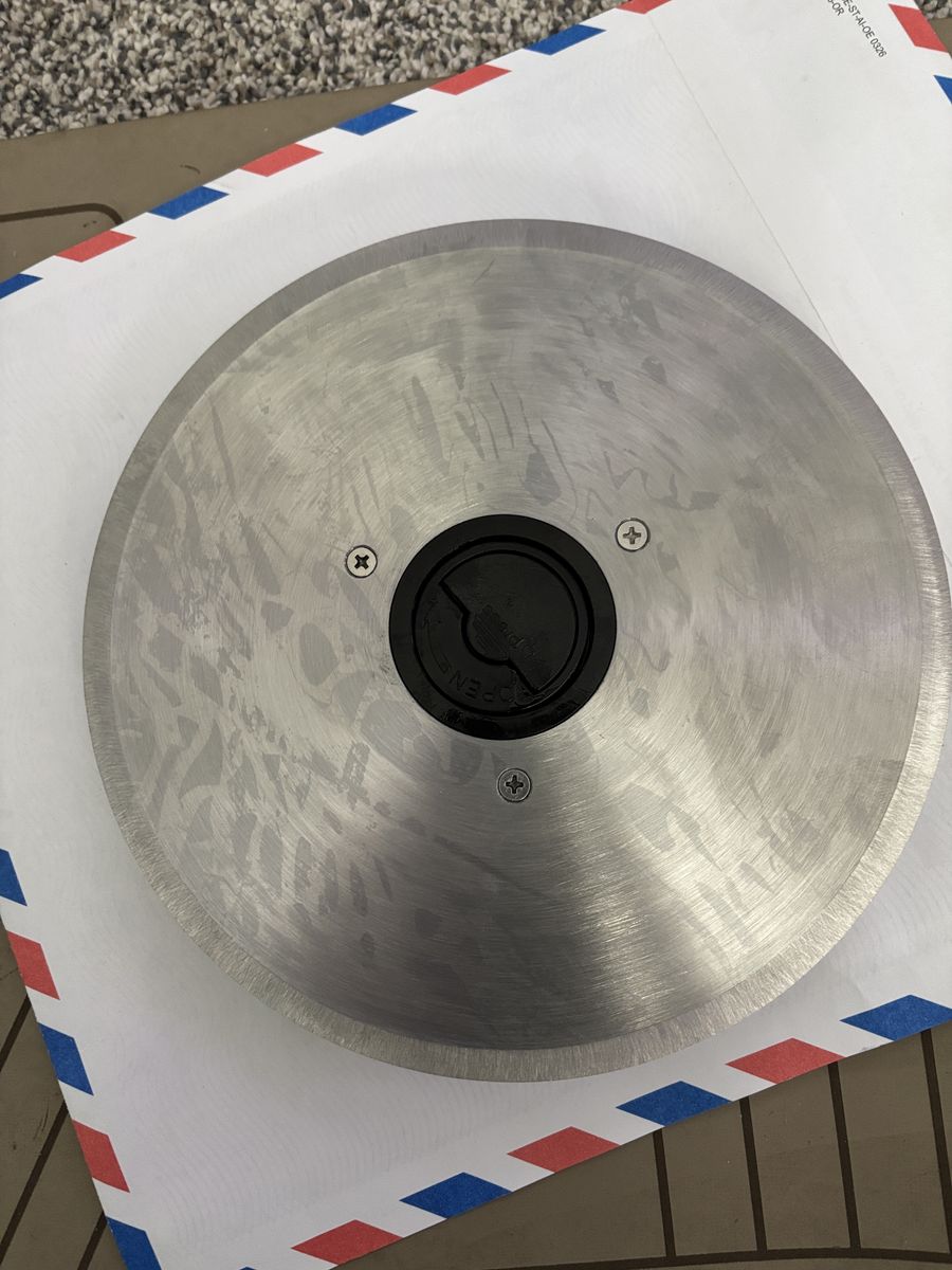 Meat Slicer Blade TOKASS 7.5'' Stainless Steel SL4383, Food Slicer round Blade