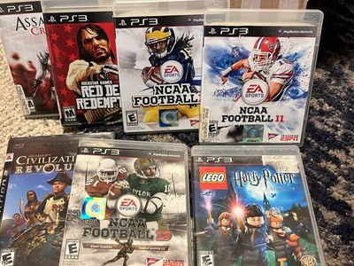 Seven PlayStation 3 games