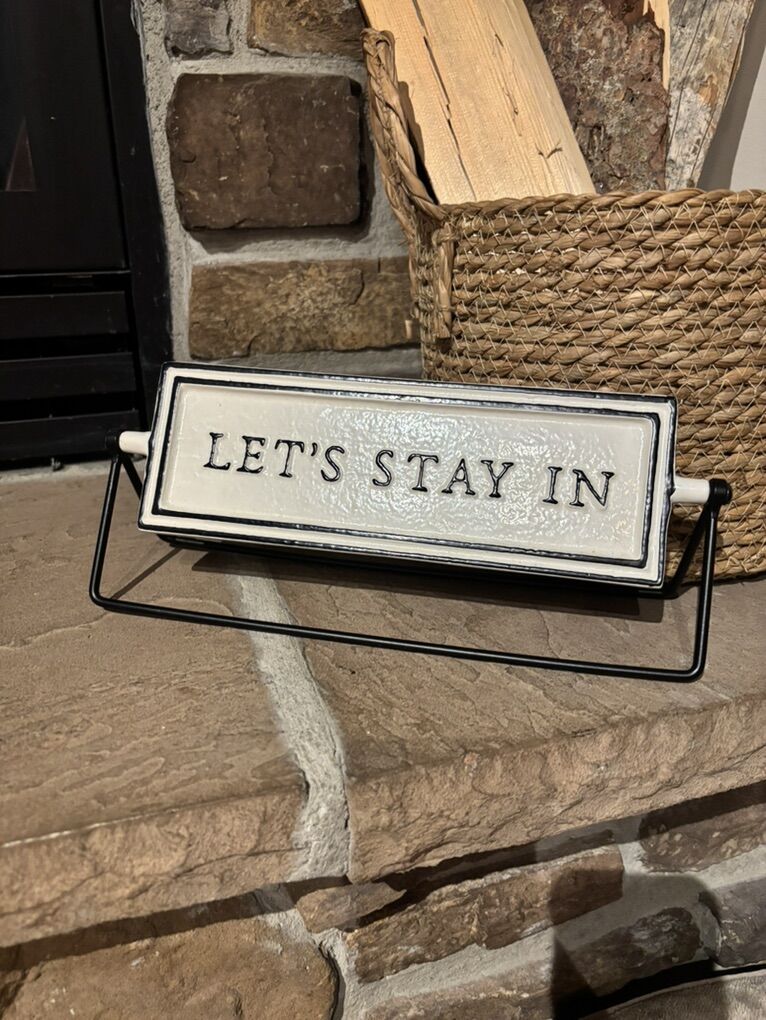 Hearth and Hand Tabletop Sign