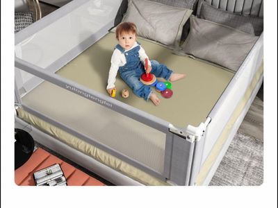 King bed toddler rails