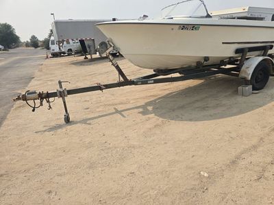 Vintage Dorsett El Rey Boat with Trailer
