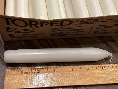 HAND DIPPED CANDLES TAPER 5 for $10