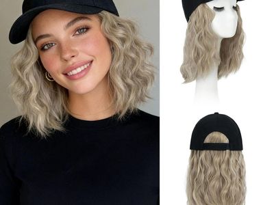 Dirty Blonde Baseball Cap Wig