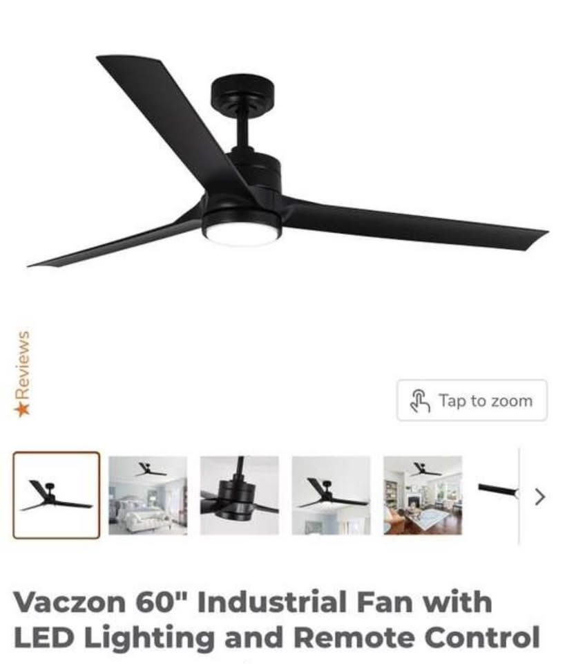 Vaczon Modern Ceiling Fan 60”