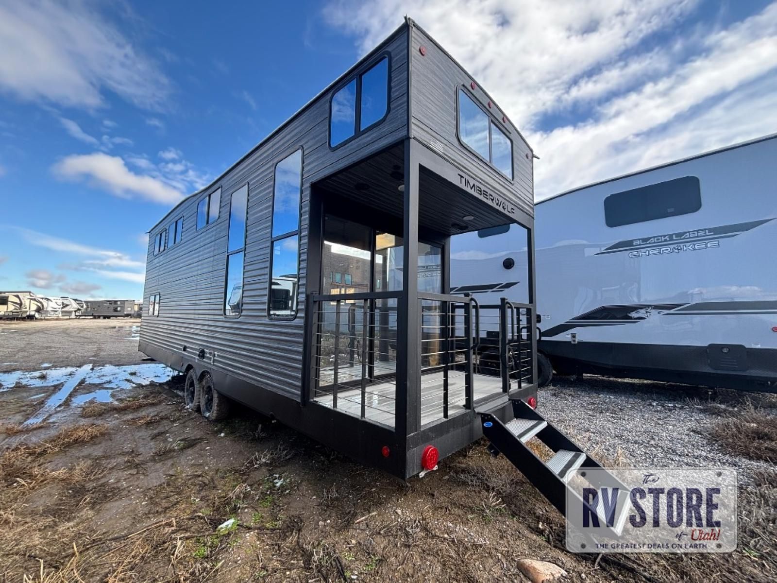 2026 Forest River RV Cherokee Timberwolf 20OG Front Bedroom|Loft